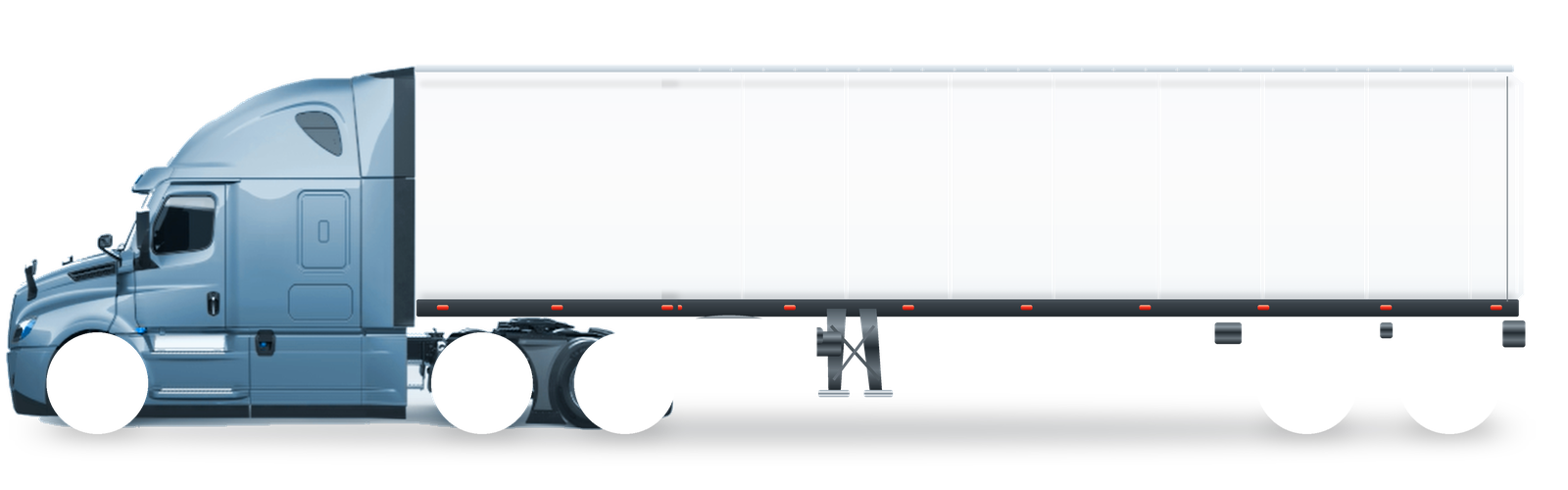 EY TRUCKING LLC tractor and trailer